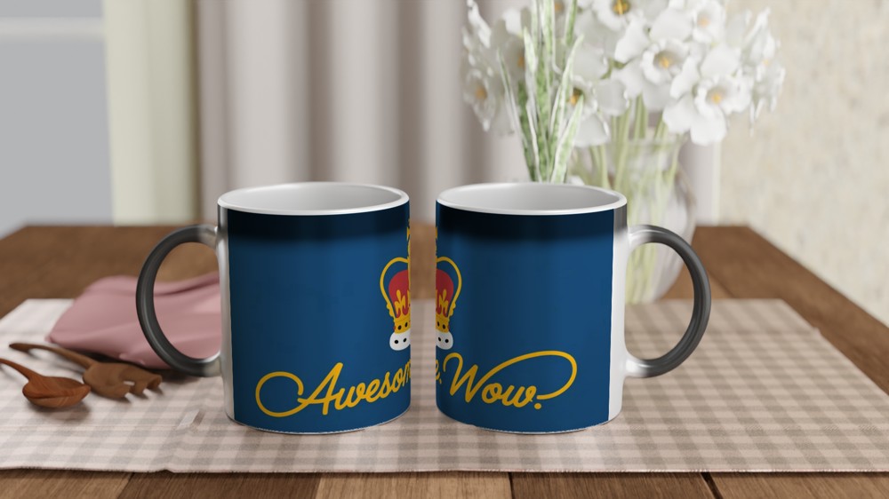 Awesome Wow Crown Royal Mug — view 3
