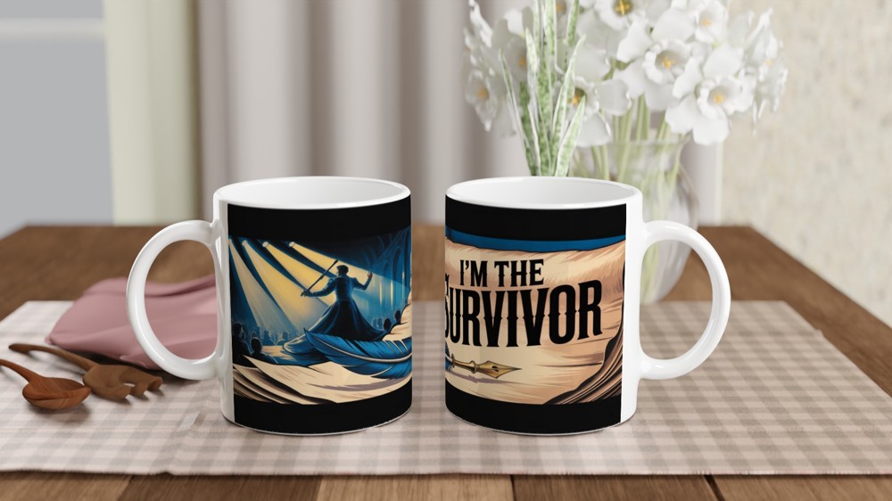 I'm The Survivor - Dramatic Stage Performer Mug