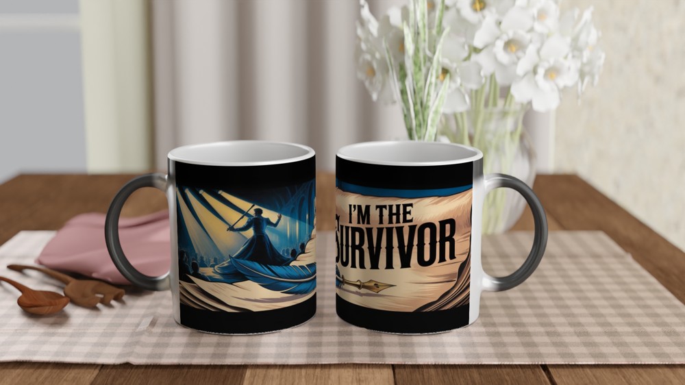 I'm The Survivor - Dramatic Stage Performer Mug — view 3