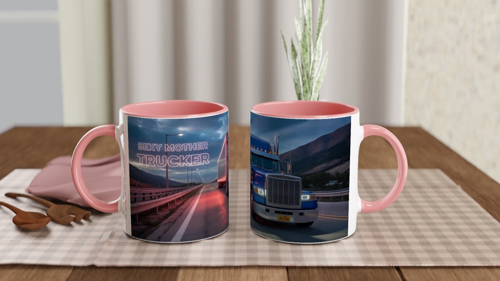 Sexy Mother Trucker - Funny Truck Driver Mug — view 6