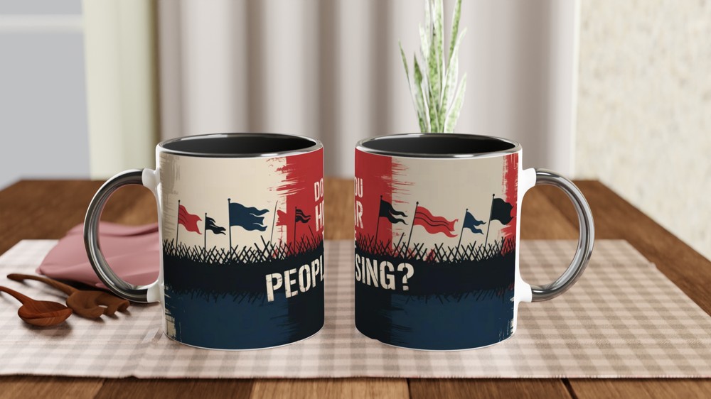 Do You Hear The People Sing Revolution Mug — view 9