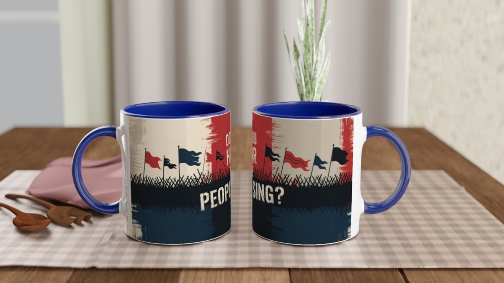 Do You Hear The People Sing Revolution Mug — view 4
