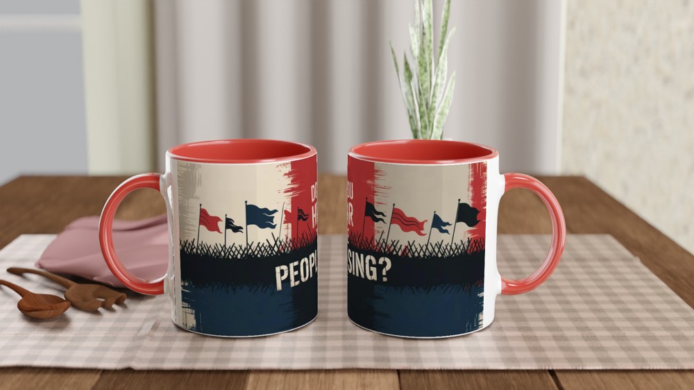 Do You Hear The People Sing Revolution Mug — view 7