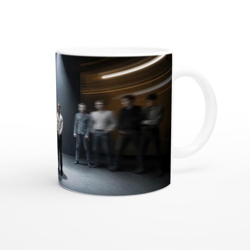 Man in Spotlight with Motion Blur Figures Dramatic Art — view 12