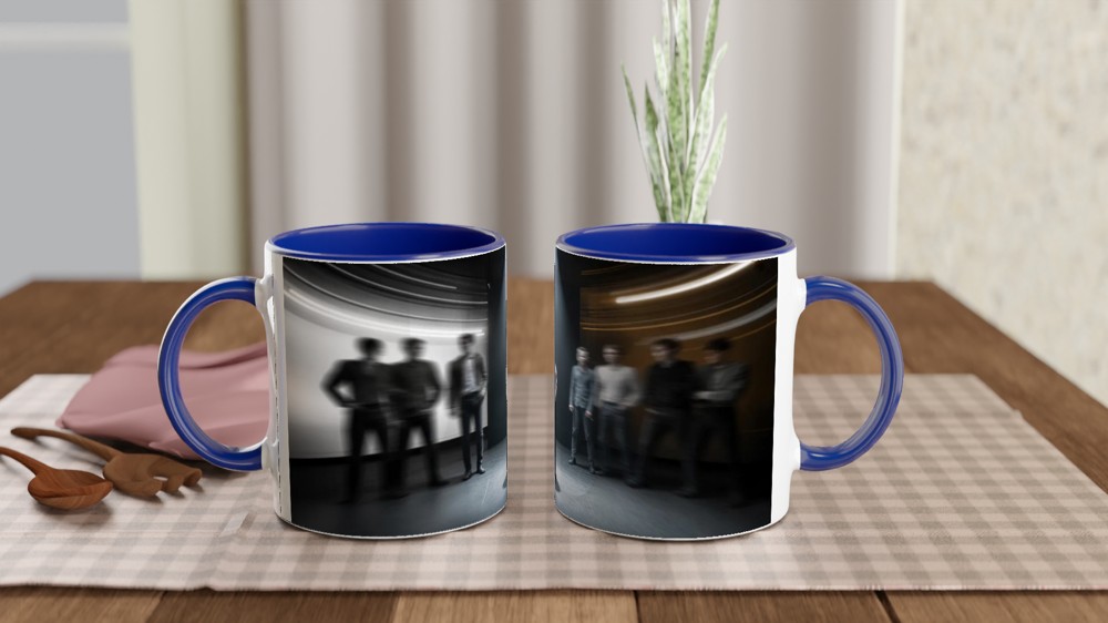 Man in Spotlight with Motion Blur Figures Dramatic Art — view 4