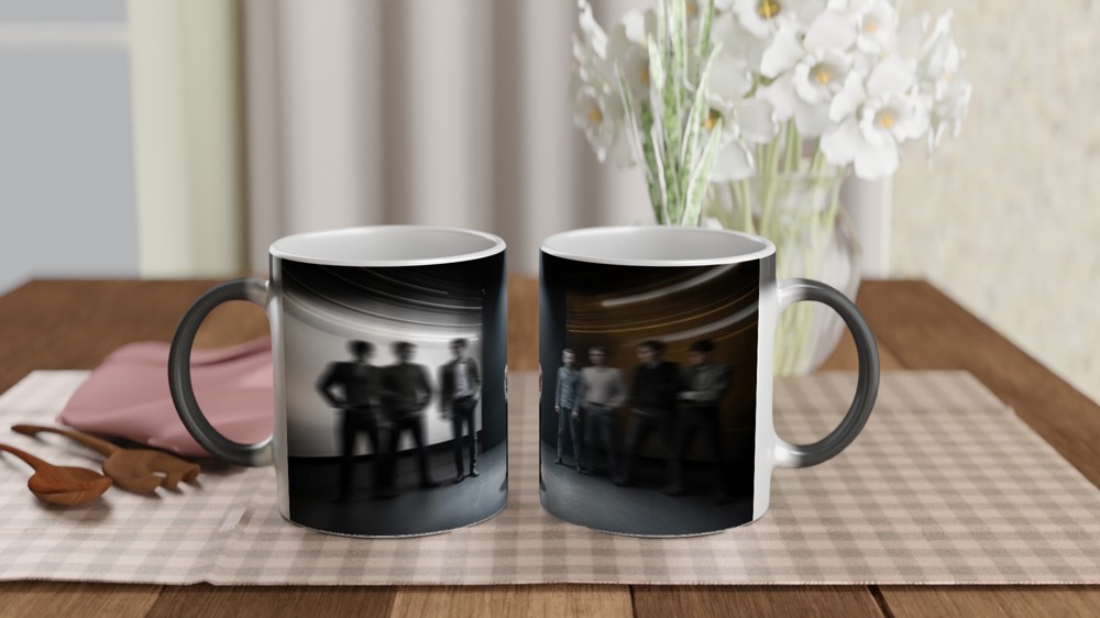 Man in Spotlight with Motion Blur Figures Dramatic Art — view 3