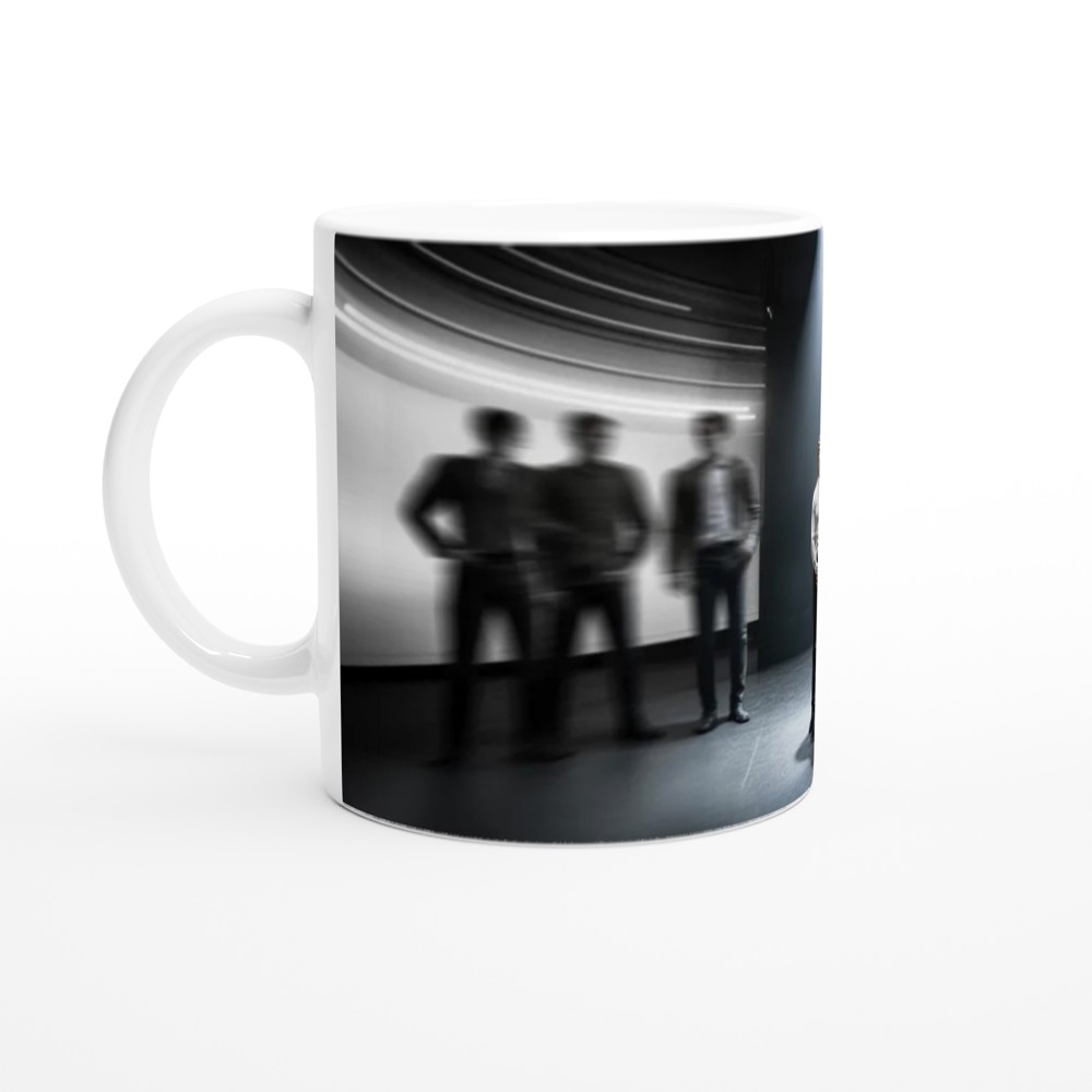 Man in Spotlight with Motion Blur Figures Dramatic Art — view 10