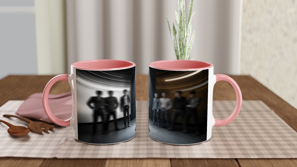 Man in Spotlight with Motion Blur Figures Dramatic Art — view 6