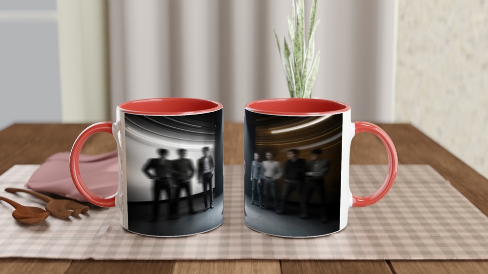Man in Spotlight with Motion Blur Figures Dramatic Art — view 7