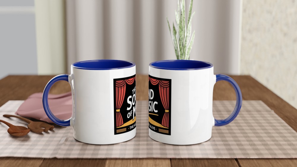Sound of Music Mug | The Hills Are Alive Theatre Gift | West End Musical Mug for Her | Theatre Lover Birthday Present — view 4