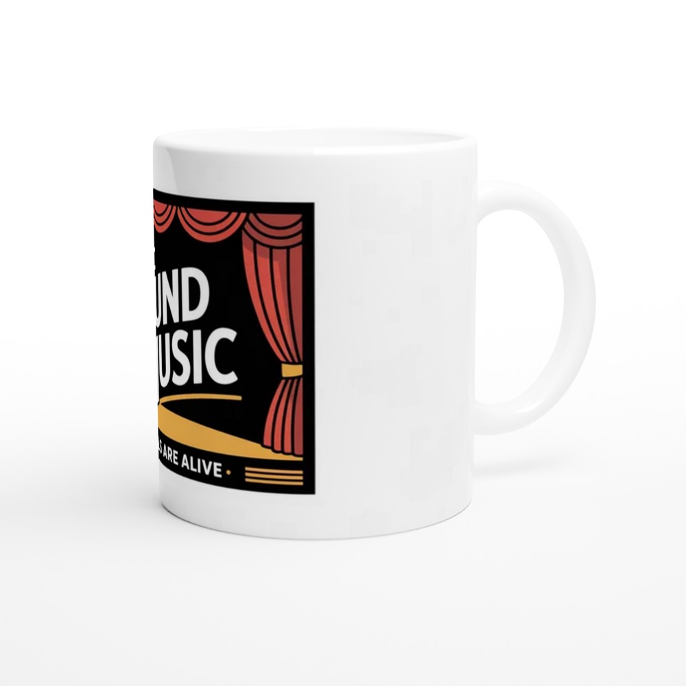 Sound of Music Mug | The Hills Are Alive Theatre Gift | West End Musical Mug for Her | Theatre Lover Birthday Present — view 12