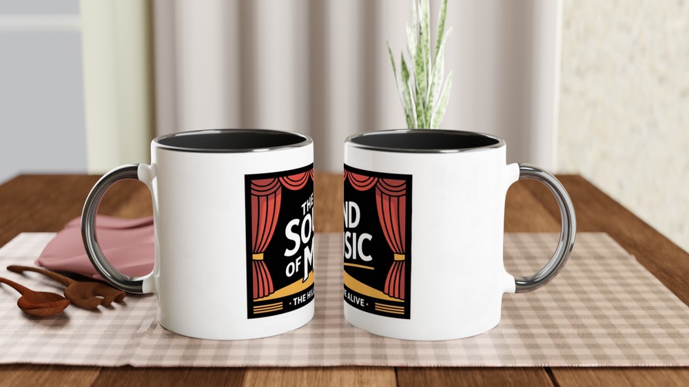 Sound of Music Mug | The Hills Are Alive Theatre Gift | West End Musical Mug for Her | Theatre Lover Birthday Present — view 9
