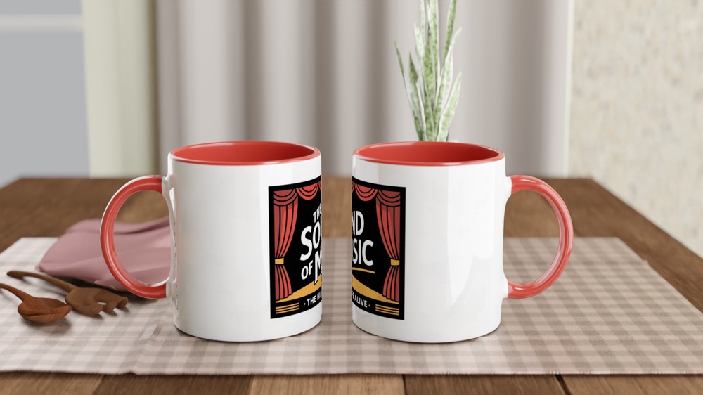 Sound of Music Mug | The Hills Are Alive Theatre Gift | West End Musical Mug for Her | Theatre Lover Birthday Present — view 7