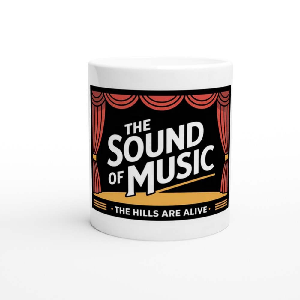 Sound of Music Mug | The Hills Are Alive Theatre Gift | West End Musical Mug for Her | Theatre Lover Birthday Present — view 11