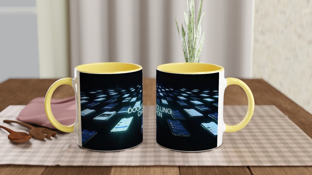 Doom Scrolling Champion Mug - Funny Phone Addiction Gift — view 8