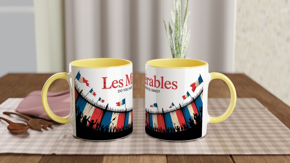 Les Miserables Mug | 'Do You Hear The People Sing' Quote | Musical Theatre Gift | West End Theatre Lover Present — view 8