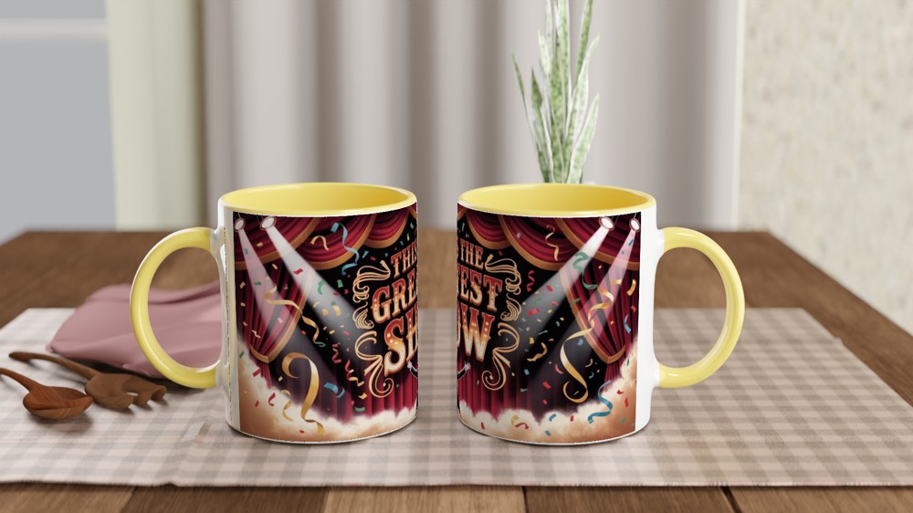 This Is The Greatest Show Ringmaster Stage Mug — view 8