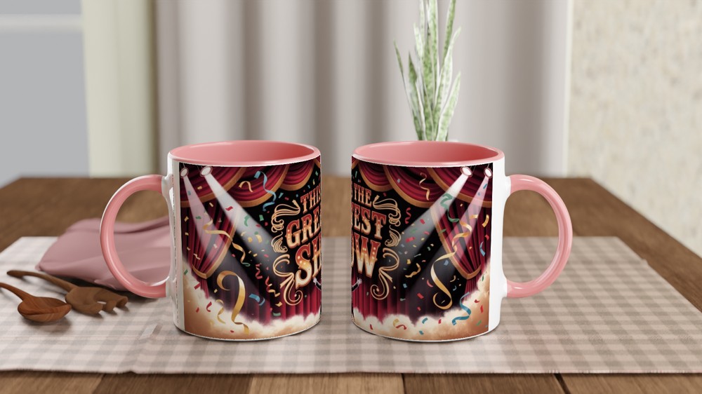 This Is The Greatest Show Ringmaster Stage Mug — view 6