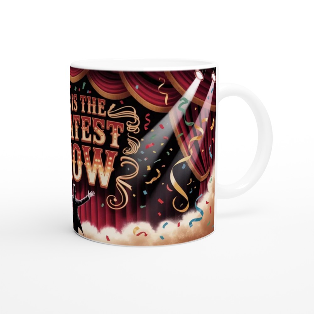 This Is The Greatest Show Ringmaster Stage Mug — view 12