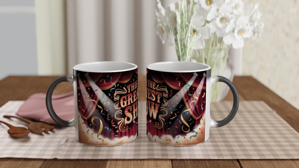 This Is The Greatest Show Ringmaster Stage Mug — view 3