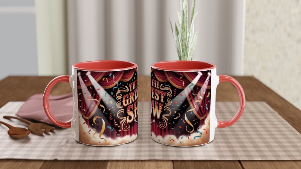 This Is The Greatest Show Ringmaster Stage Mug — view 7