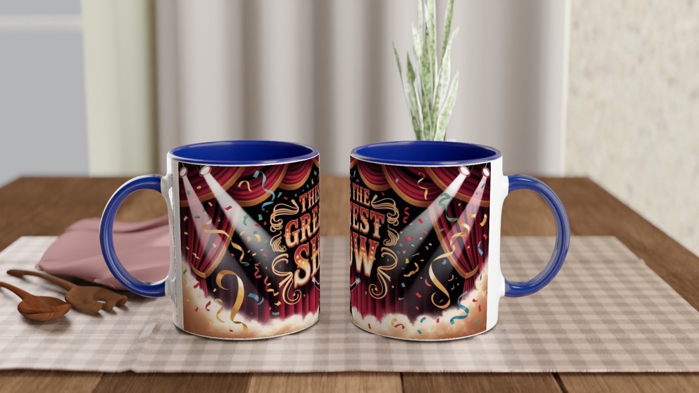 This Is The Greatest Show Ringmaster Stage Mug — view 4