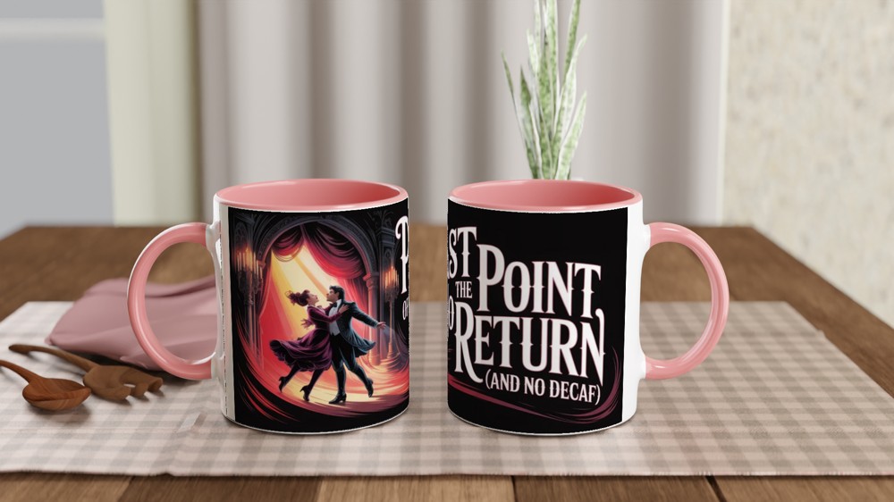 Past the Point of No Return And No Decaf - Phantom Opera Coffee Mug — view 6