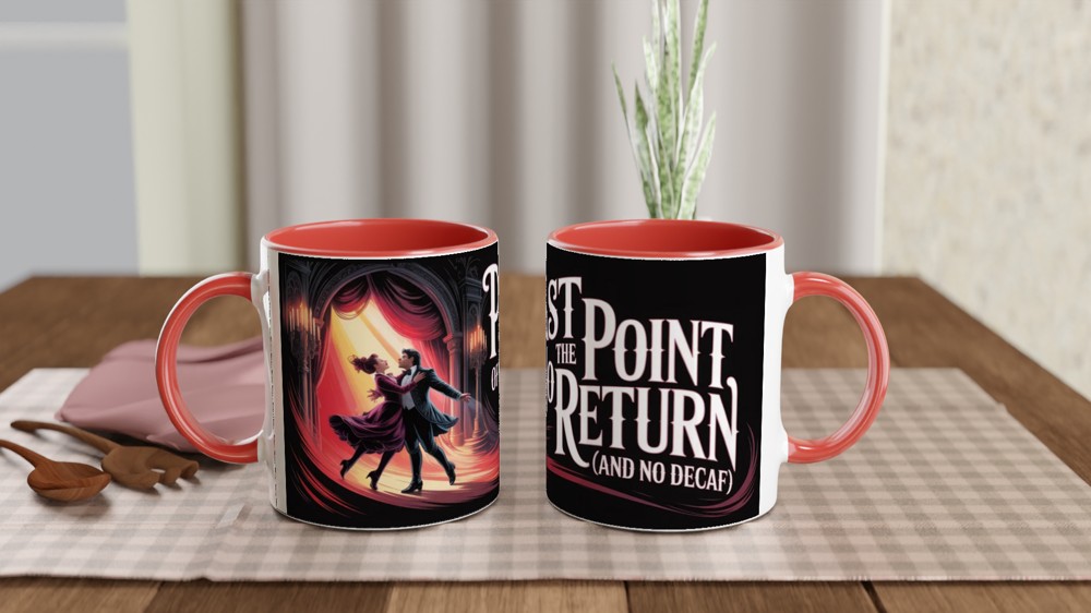 Past the Point of No Return And No Decaf - Phantom Opera Coffee Mug — view 7