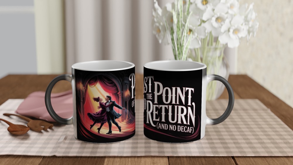 Past the Point of No Return And No Decaf - Phantom Opera Coffee Mug — view 3