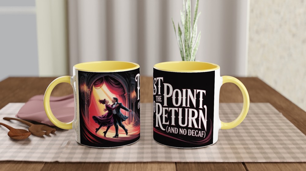 Past the Point of No Return And No Decaf - Phantom Opera Coffee Mug — view 8