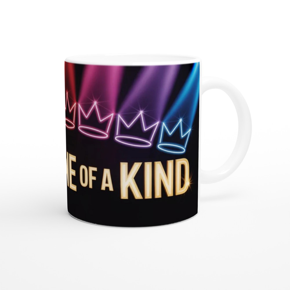 We're One Of A Kind Rainbow Crowns Mug — view 12