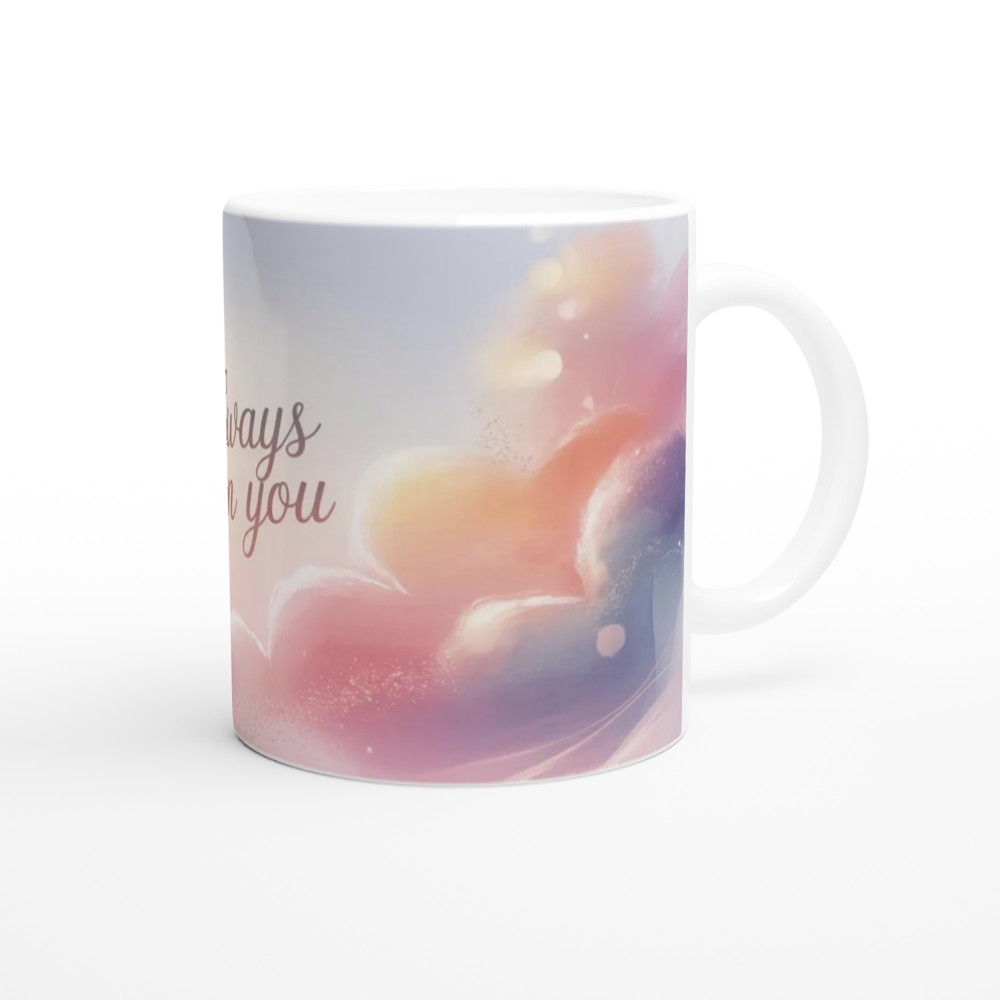 Always Been You Romantic Pastel Hearts Mug — view 12
