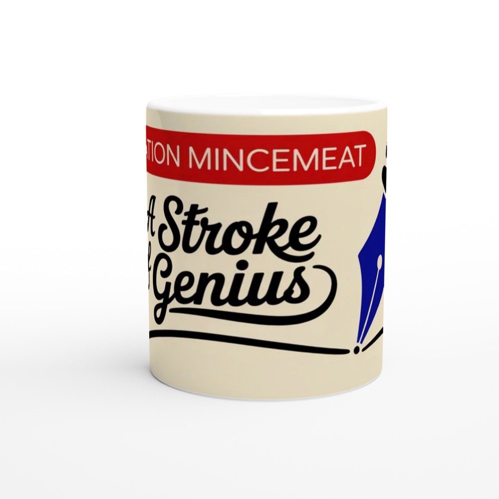 Operation Mincemeat - A Stroke of Genius Fountain Pen Mug — view 11