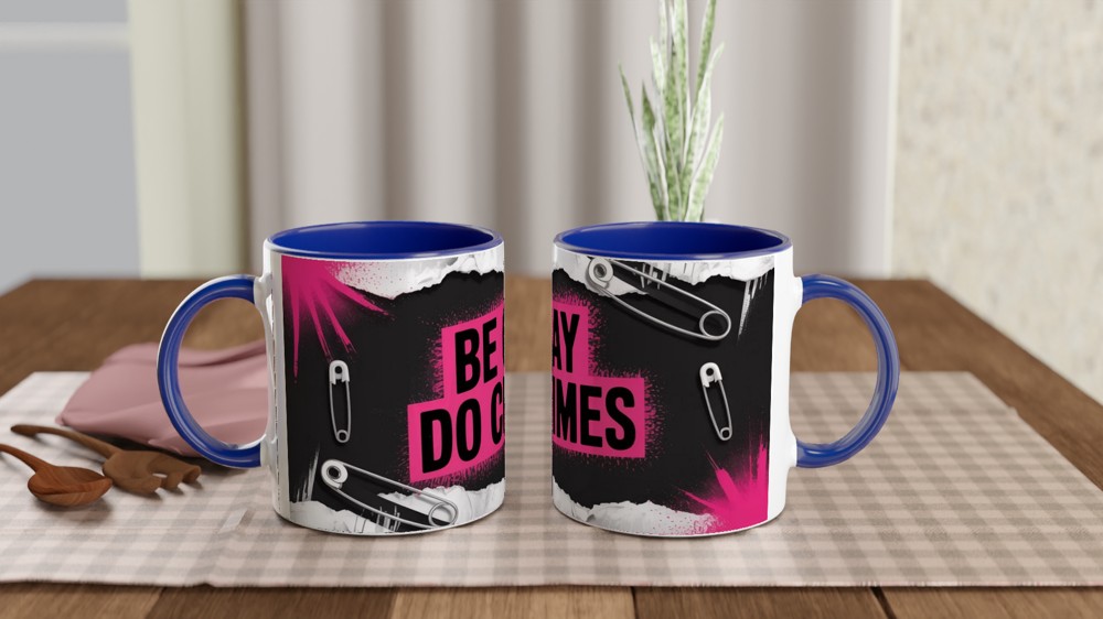 Be Gay Do Crimes Mug | Punk Pride Gift | Queer Meme Present | Best Friend Gift — view 4