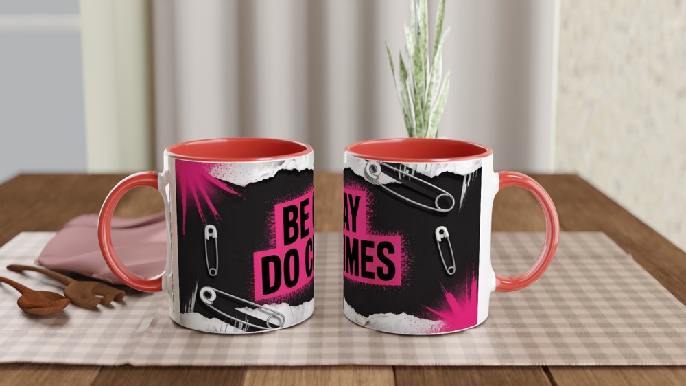 Be Gay Do Crimes Mug | Punk Pride Gift | Queer Meme Present | Best Friend Gift — view 7