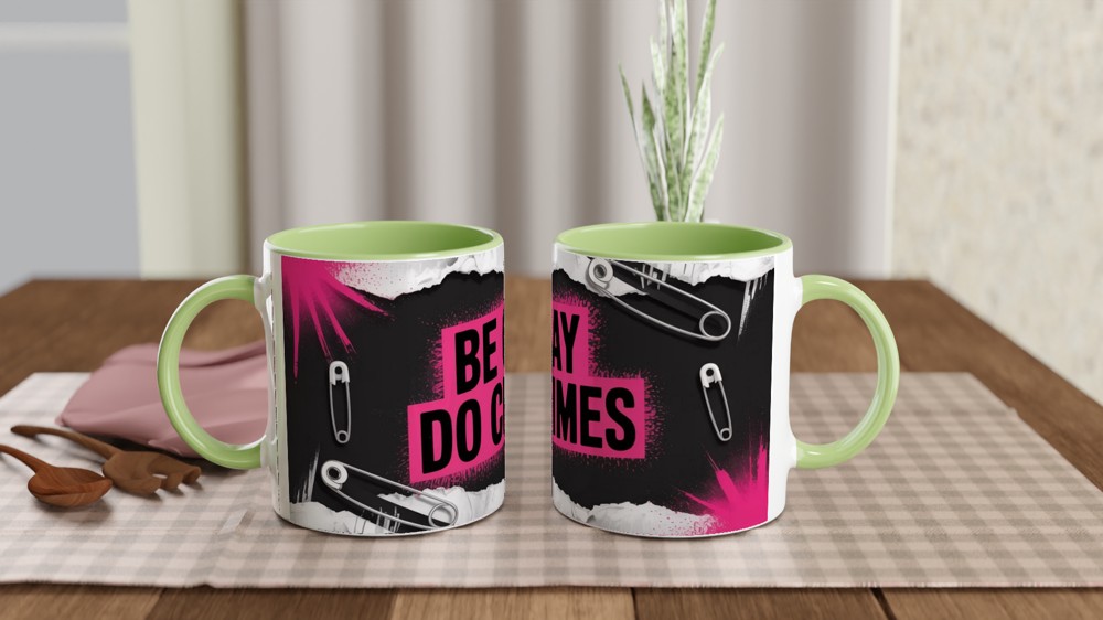 Be Gay Do Crimes Mug | Punk Pride Gift | Queer Meme Present | Best Friend Gift — view 5