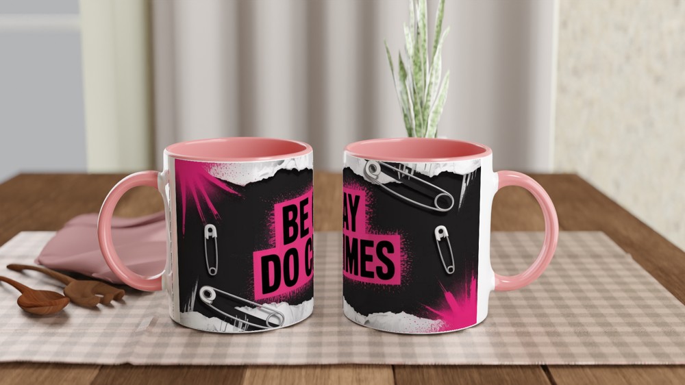 Be Gay Do Crimes Mug | Punk Pride Gift | Queer Meme Present | Best Friend Gift — view 6