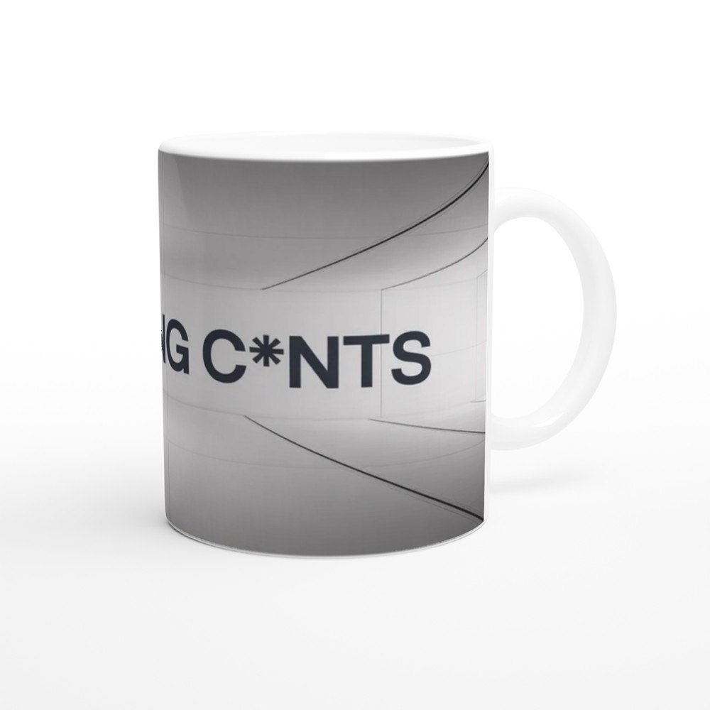 Morning C*nts - Funny Rude Mug — view 12