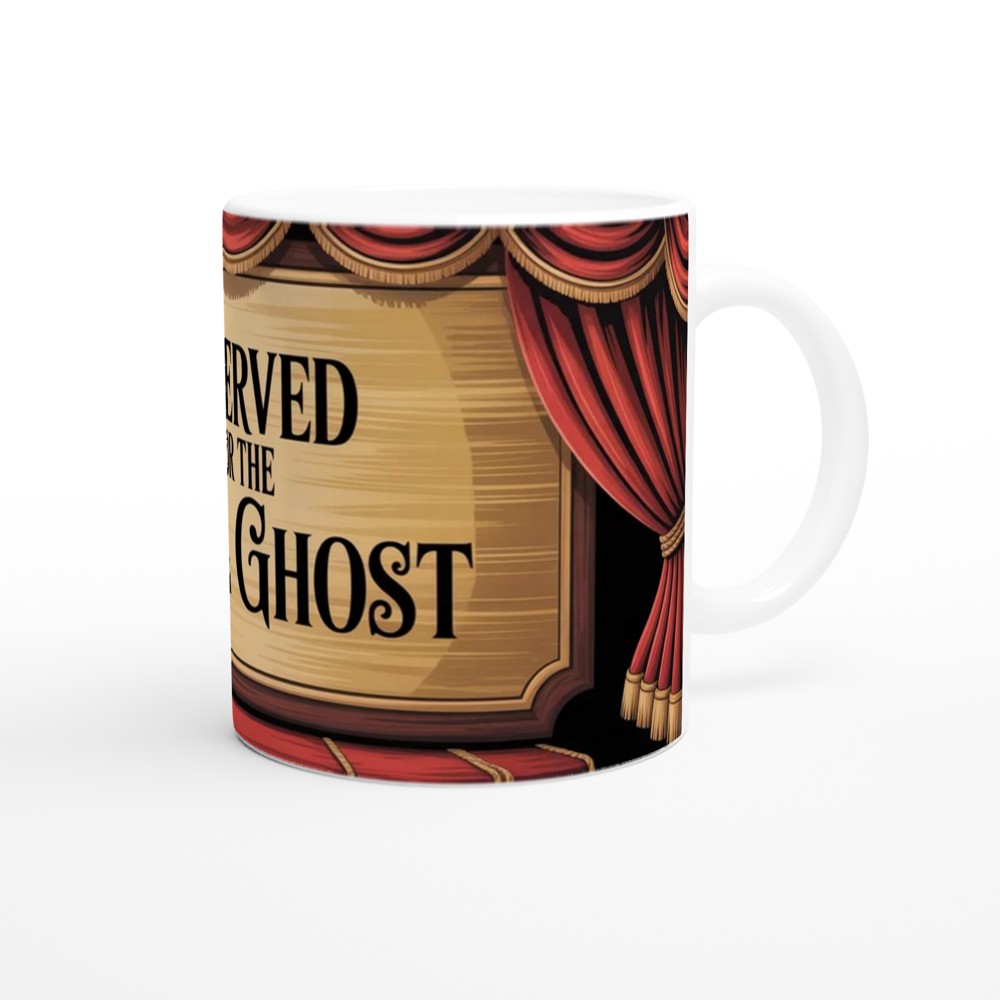 Phantom of the Opera Mug | Reserved for The Opera Ghost | Musical Theatre Gift | West End Theatre Present — view 12