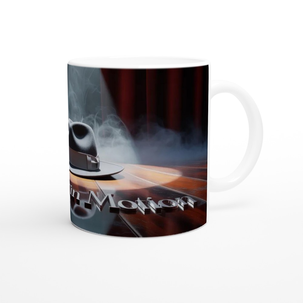 Legend in Motion - Rhinestone Glove and Fedora Stage Mug — view 12