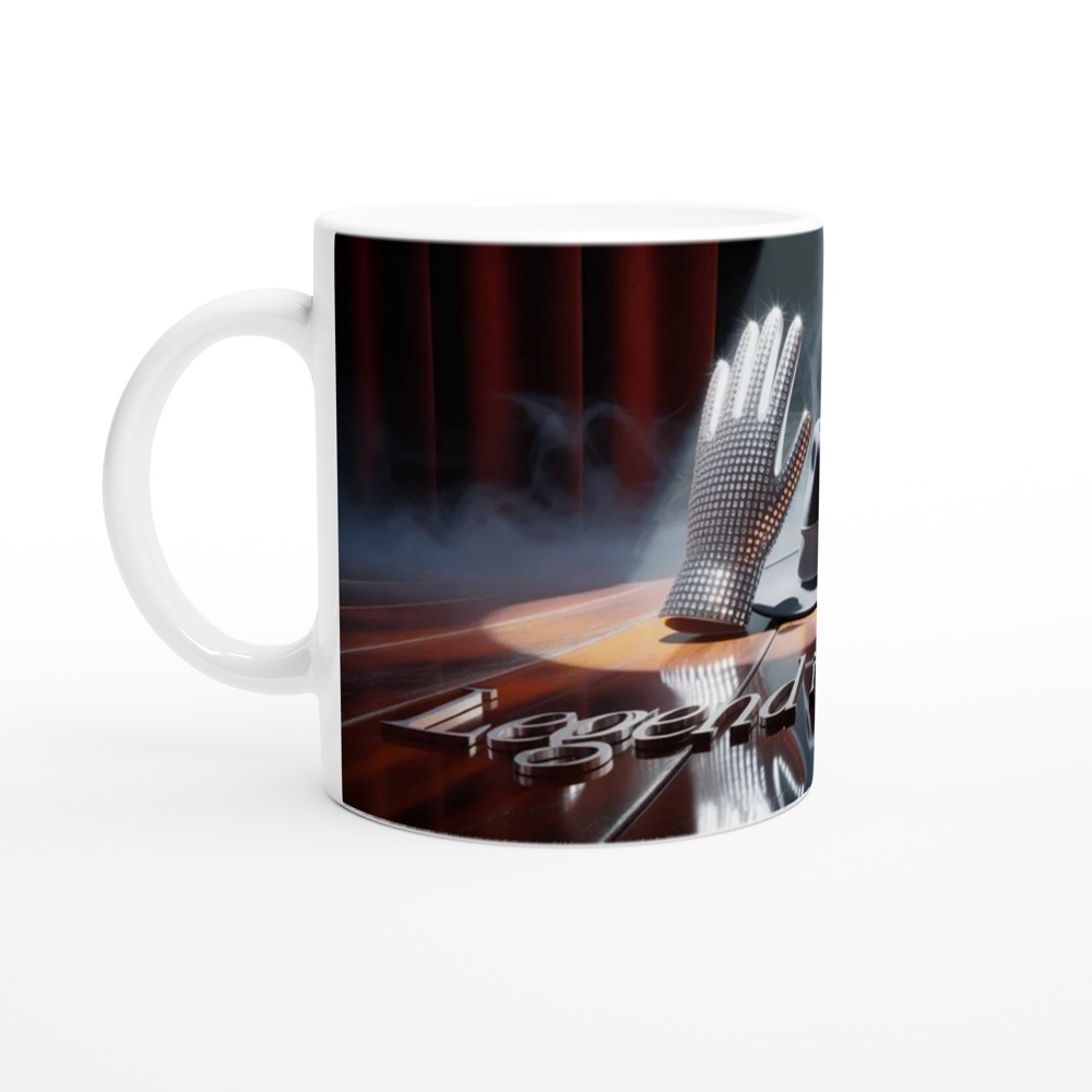 Legend in Motion - Rhinestone Glove and Fedora Stage Mug — view 10
