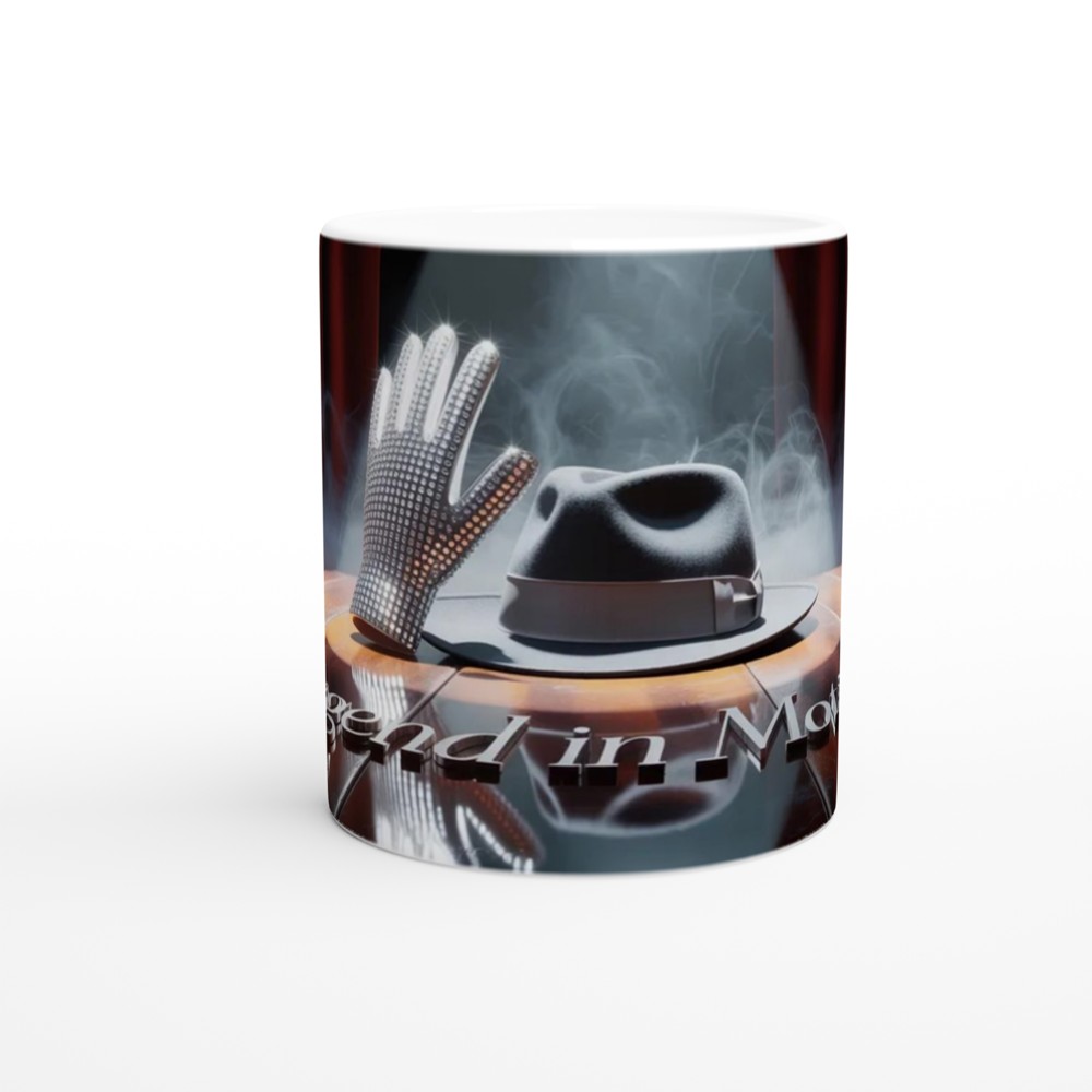 Legend in Motion - Rhinestone Glove and Fedora Stage Mug — view 11