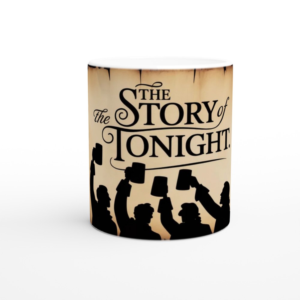 The Story of Tonight - Revolutionary Silhouette Toast Mug — view 11
