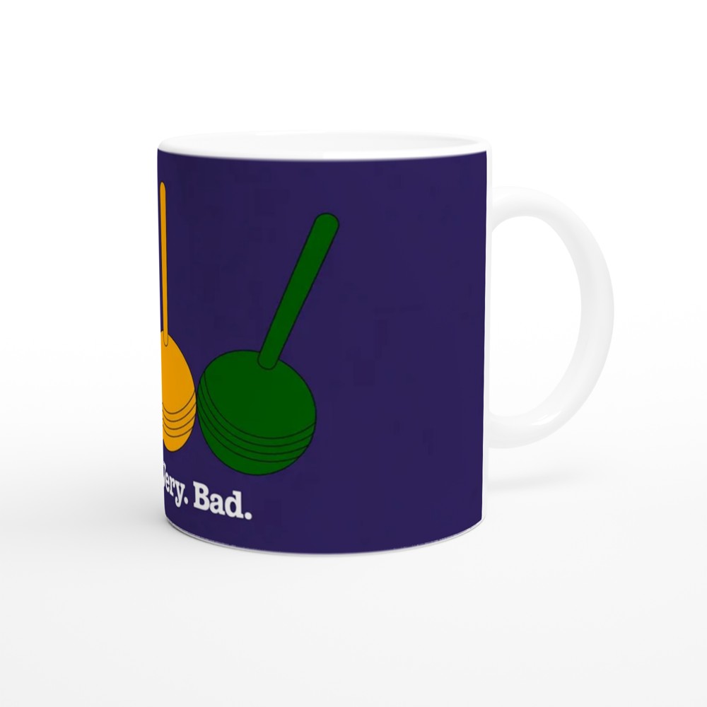 Heathers Mug | 'Very Very Bad' Quote | Musical Theatre Gift | Croquet Theme Present — view 12
