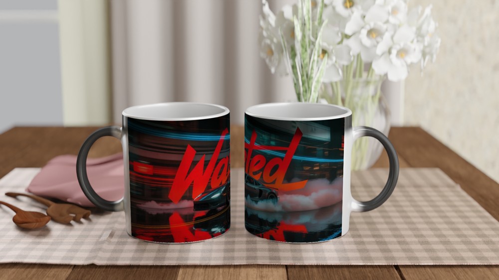 GTA Wasted Mug | Gamer Gift for Him | Grand Theft Auto Inspired Gaming Mug | Video Game Birthday Present for Best Friend — view 3