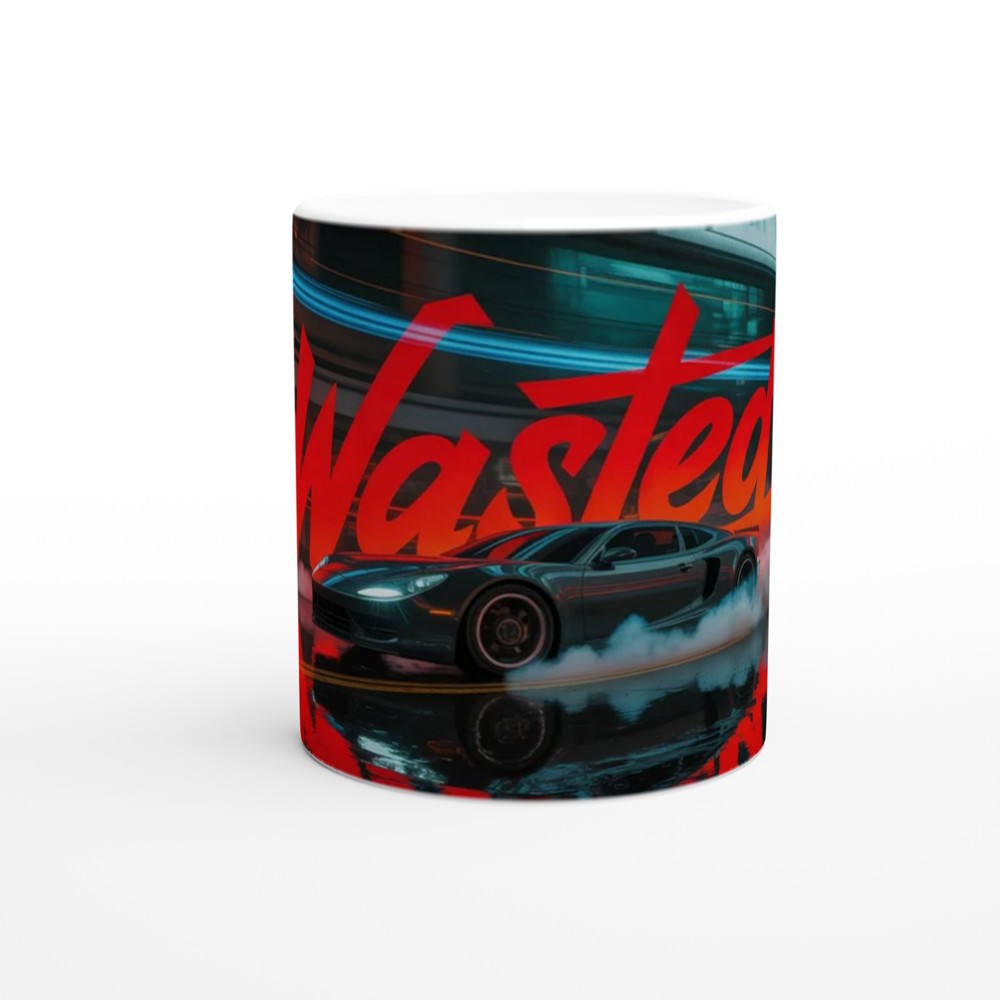 GTA Wasted Mug | Gamer Gift for Him | Grand Theft Auto Inspired Gaming Mug | Video Game Birthday Present for Best Friend — view 11