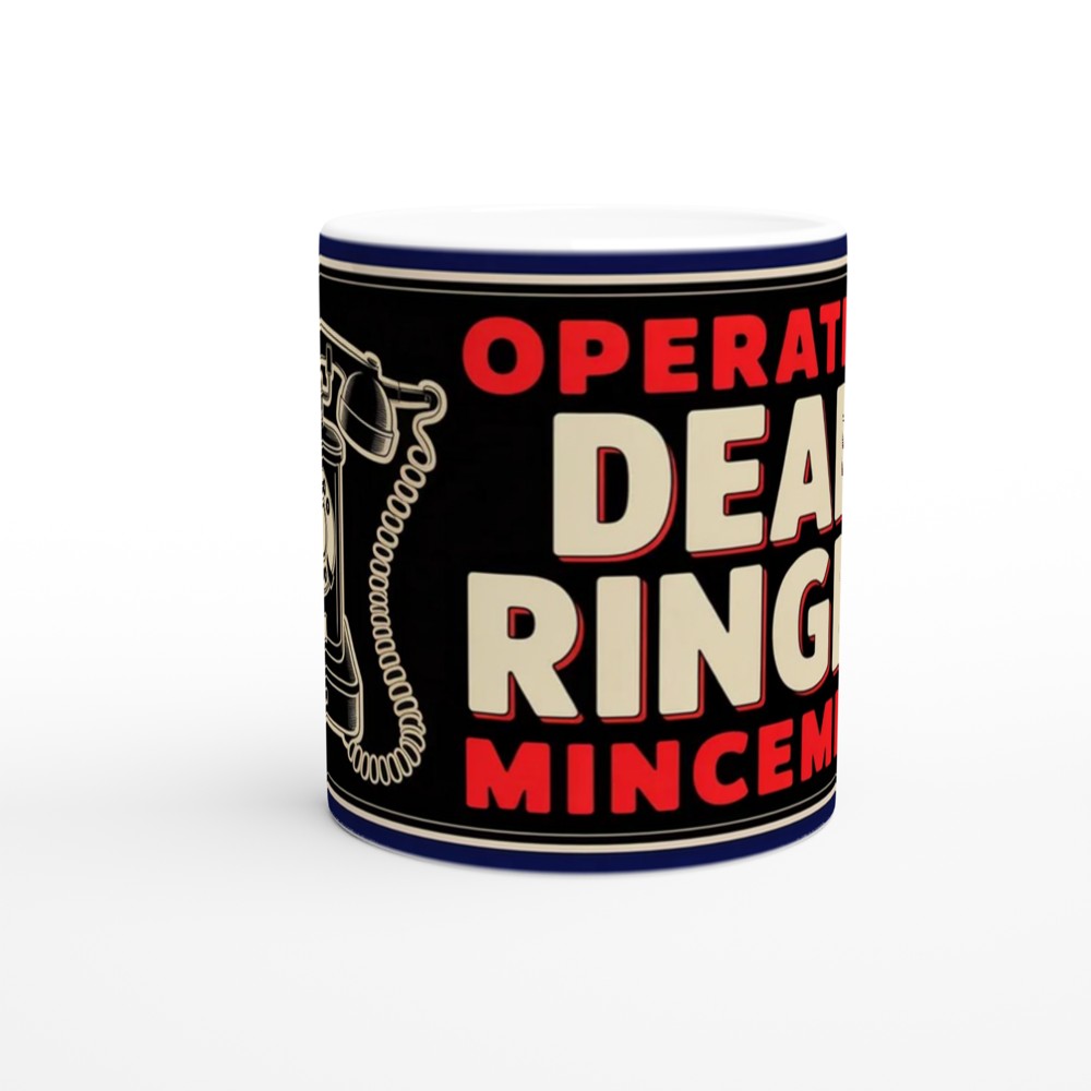 Operation Mincemeat Mug | 'Dead Ringer' 1940s Design | Musical Theatre Gift | Theatre Lover Present — view 11