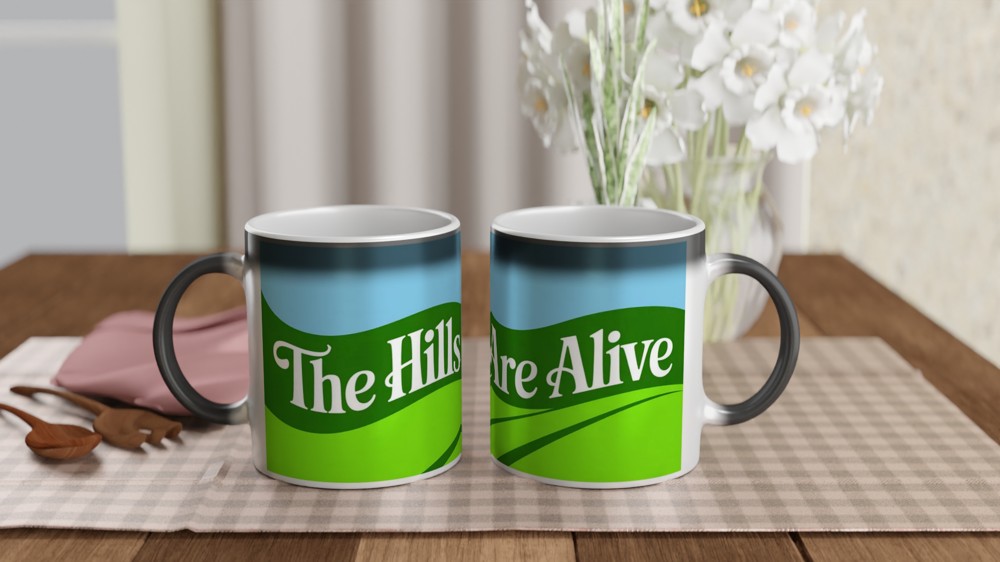 The Sound of Music Mug | The Hills Are Alive Quote | Musical Theatre Gift for Mum | West End Present for Her — view 3