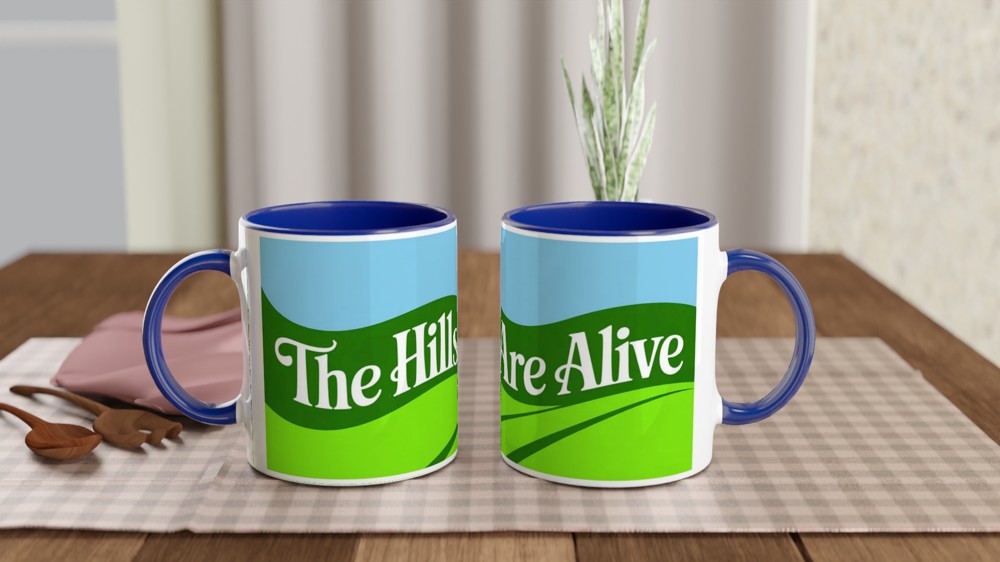 The Sound of Music Mug | The Hills Are Alive Quote | Musical Theatre Gift for Mum | West End Present for Her — view 4