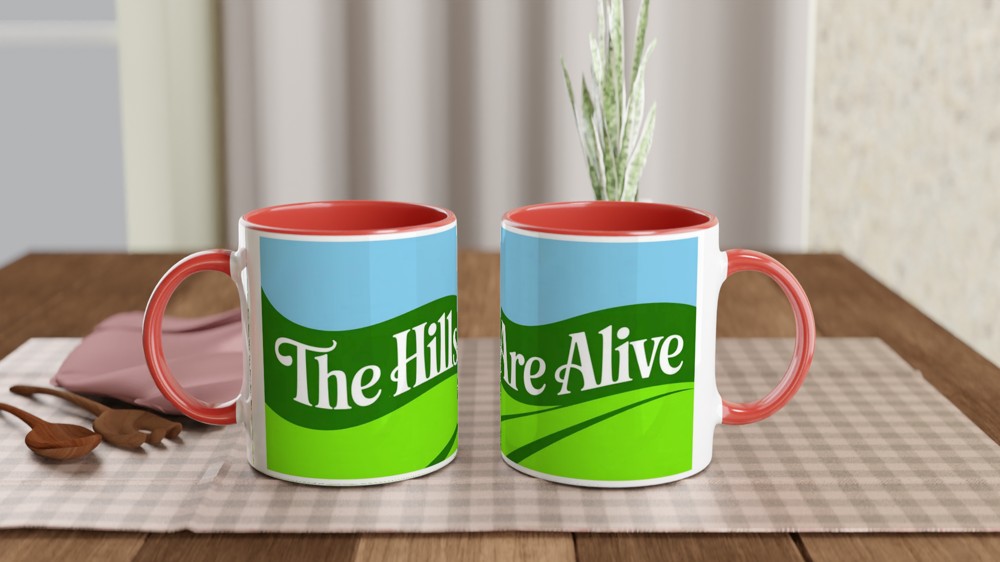 The Sound of Music Mug | The Hills Are Alive Quote | Musical Theatre Gift for Mum | West End Present for Her — view 7